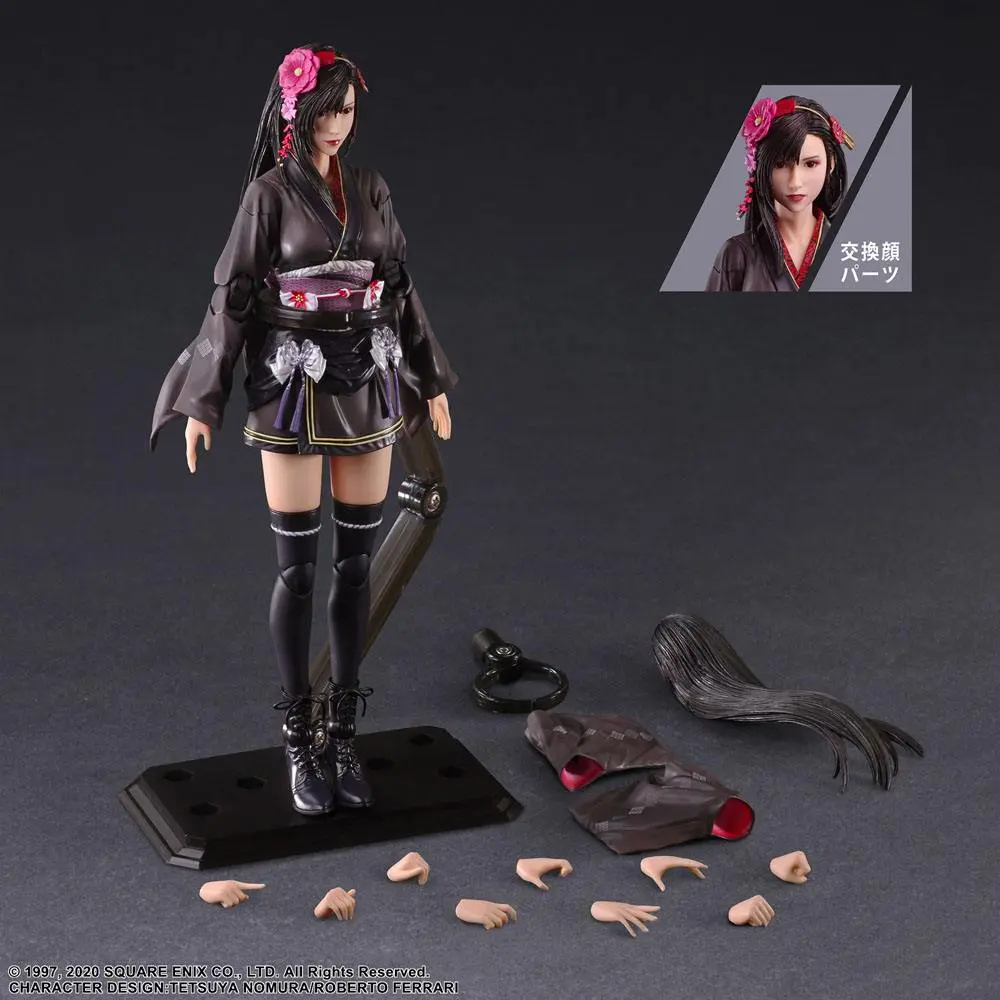 Akční figurka Final Fantasy VII Remake Play Arts Kai Tifa Lockhart Exotic Dress Ver. 25 cm fotografii produktu