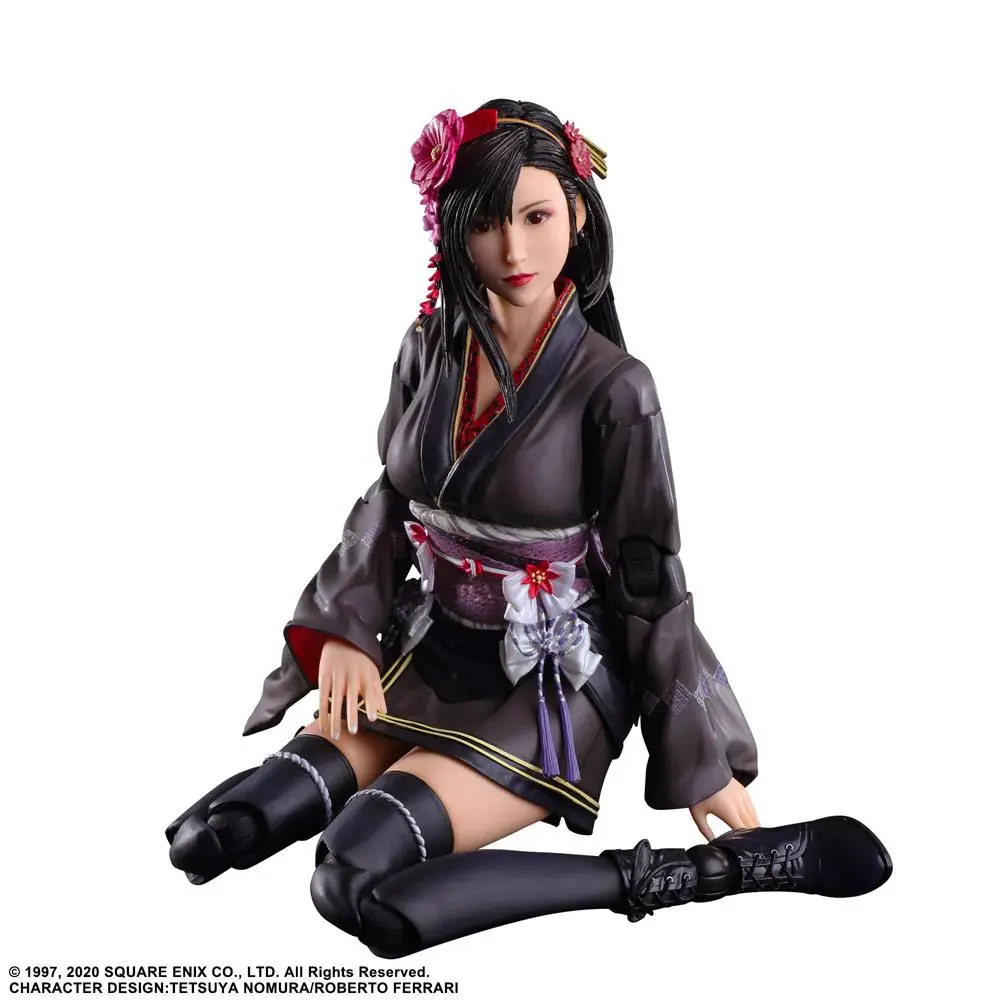 Akční figurka Final Fantasy VII Remake Play Arts Kai Tifa Lockhart Exotic Dress Ver. 25 cm fotografii produktu