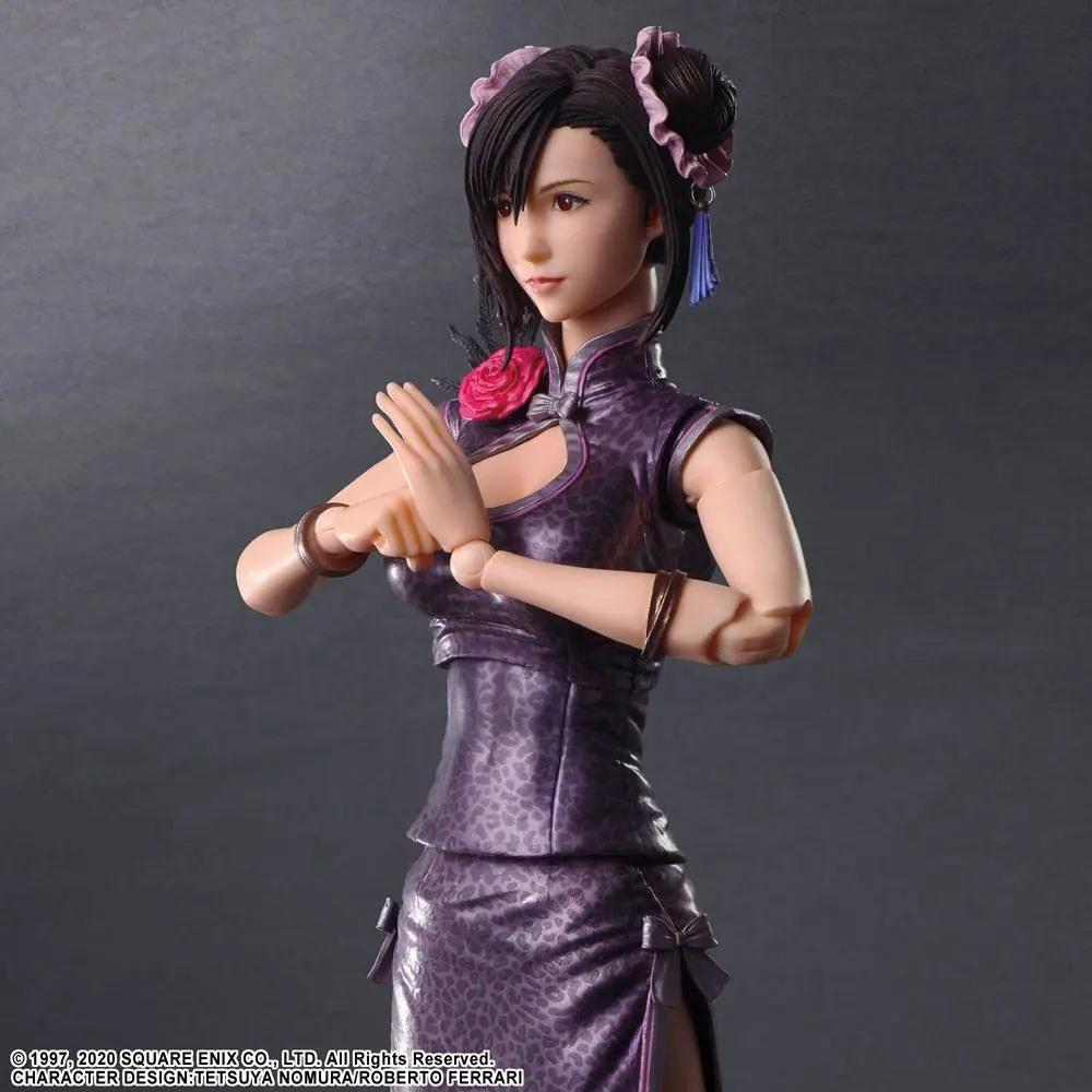 Final Fantasy VII Remake Play Arts Kai akční figurka Tifa Lockhart Sporty Dress Ver. 25 cm fotografii produktu