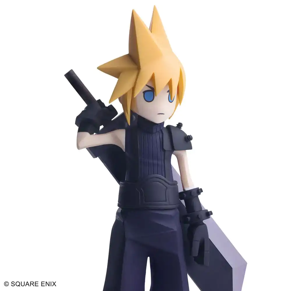 Final Fantasy VII Remake Static Arts Mini Statuette Cloud Strife 15 cm fotografii produktu