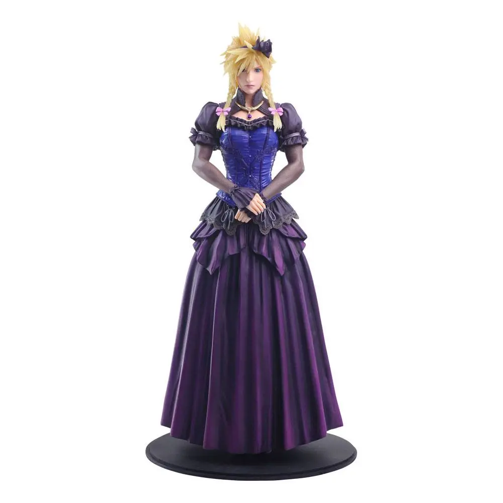 Final Fantasy VII Remake Static Arts Gallery soška Cloud Strife Dress Ver. 28 cm fotografii produktu