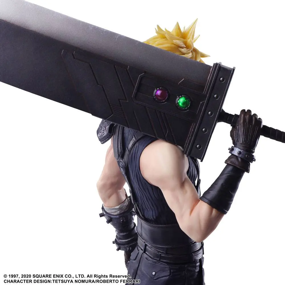 Final Fantasy VII Remake Static Arts Gallery Socha Cloud Strife 26 cm fotografii produktu