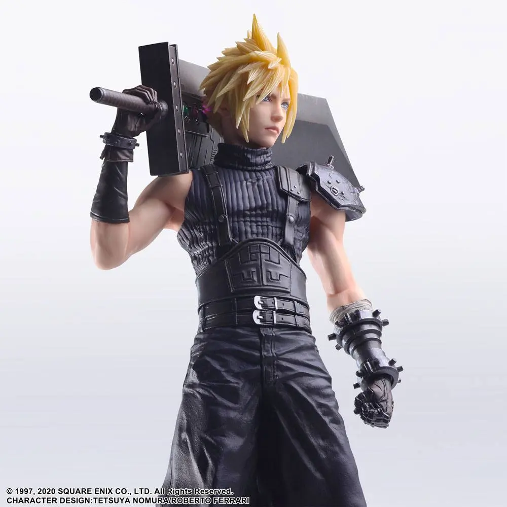 Final Fantasy VII Remake Static Arts Gallery Socha Cloud Strife 26 cm fotografii produktu