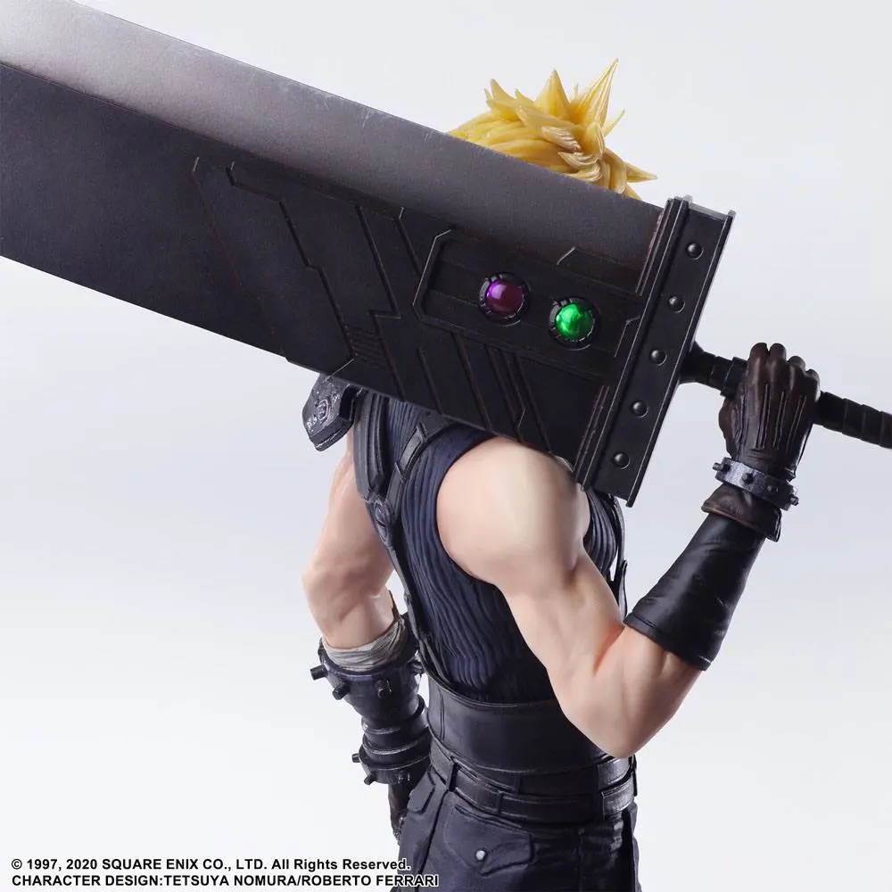 Final Fantasy VII Remake Static Arts Gallery Socha Cloud Strife 26 cm fotografii produktu