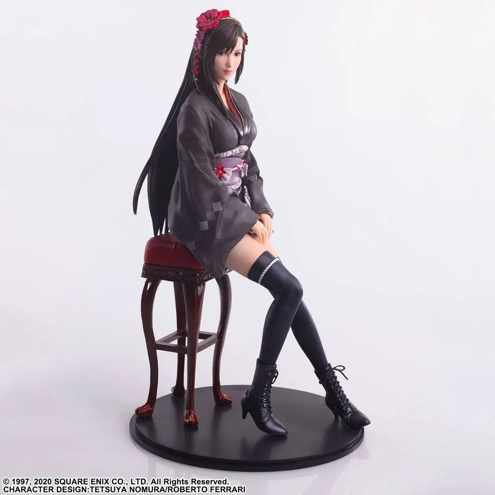 Final Fantasy VII Remake Static Arts Gallery Soška Tifa Lockhart Exotic Dress verze 23 cm fotografii produktu
