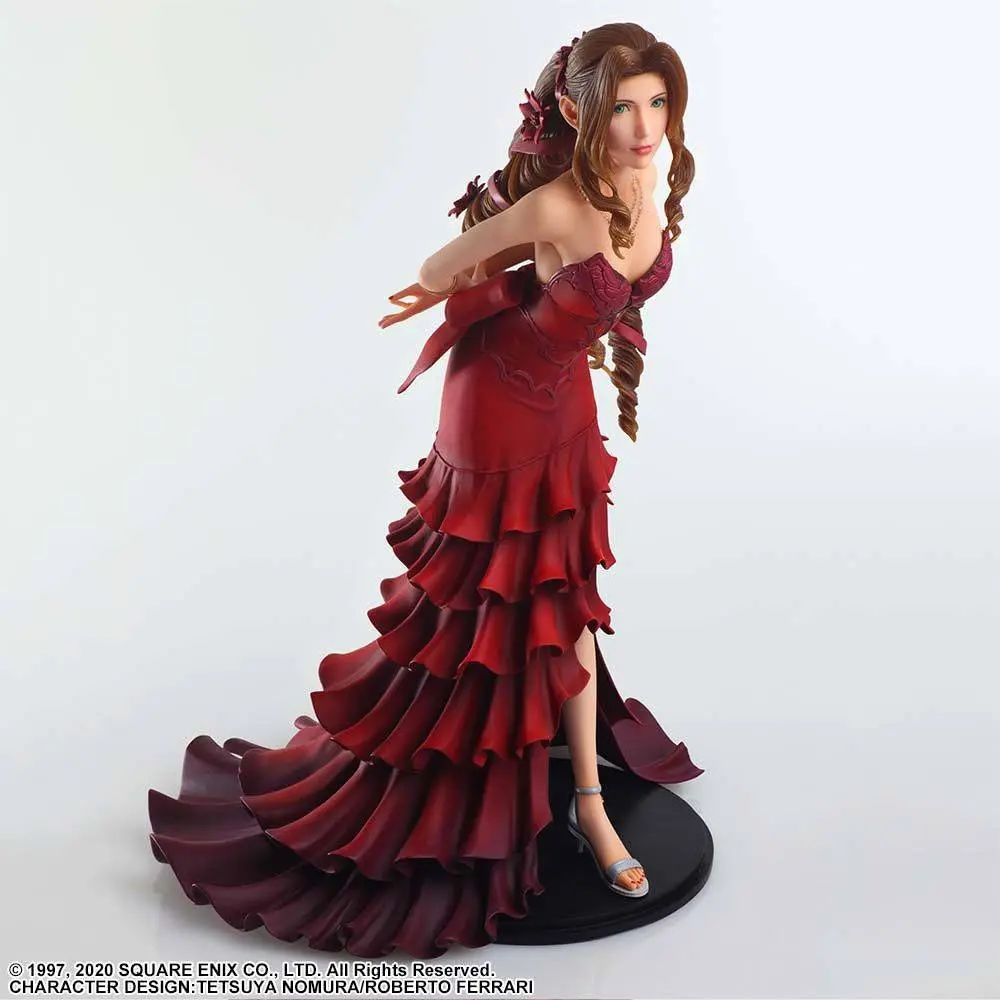 Final Fantasy VII Remake Static Arts Gallery Soška Aerith Gainsborough Dress Ver. 24 cm fotografii produktu