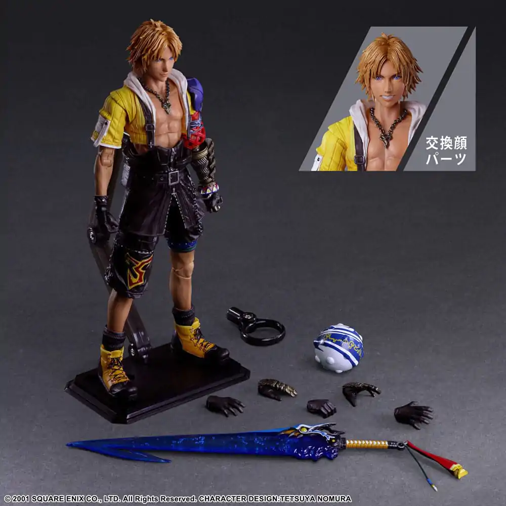 Final Fantasy X Play Arts Kai akční figurka Tidus 27 cm fotografii produktu