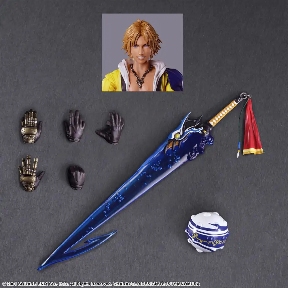 Final Fantasy X Play Arts Kai akční figurka Tidus 27 cm fotografii produktu