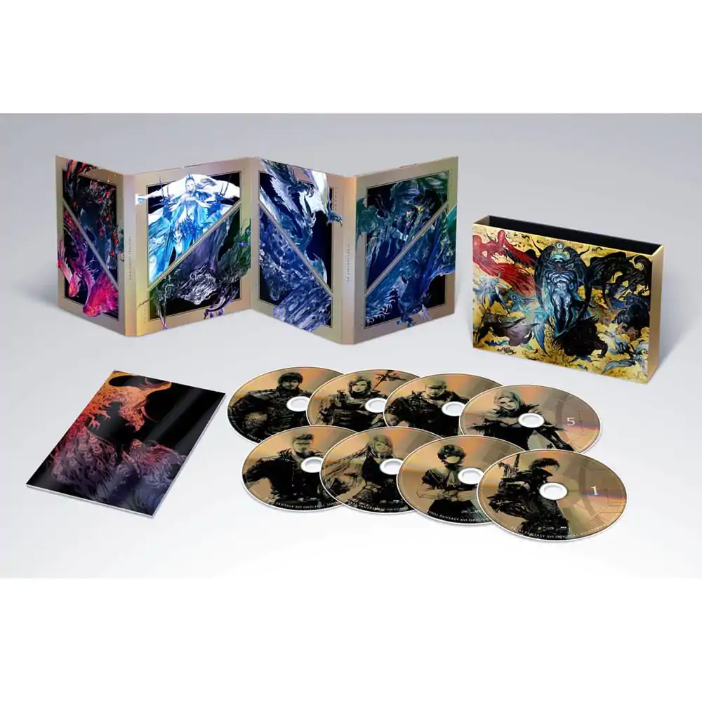 Final Fantasy XVI Music-CD Original Soundtrack Ultimate Edition (8 CD) fotografii produktu