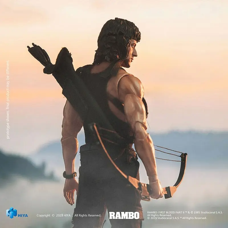 First Blood II Exquisite Super Series akční figurka 1/12 First Blood II John Rambo 16 cm fotografii produktu