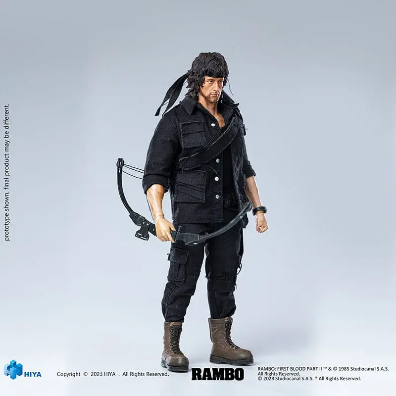 First Blood II Exquisite Super Series akční figurka 1/12 First Blood II John Rambo 16 cm fotografii produktu