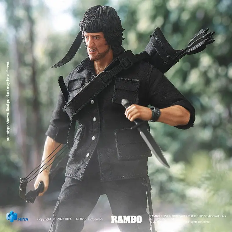 First Blood II Exquisite Super Series akční figurka 1/12 First Blood II John Rambo 16 cm fotografii produktu