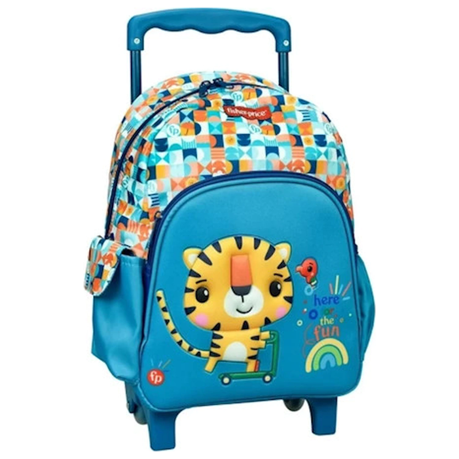 Fisher-Price Animals Tiger Rolling předškolní batoh, taška 30 cm fotografii produktu