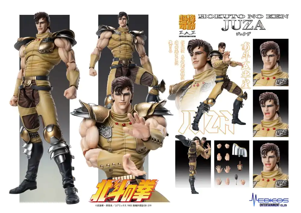Fist of the North Star Akční figurka Chozokado Juza 18 cm fotografii produktu