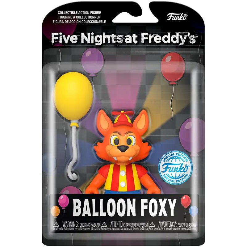 Akční figurka Five Nights at Freddy's Balloon Foxy 13 cm fotografii produktu