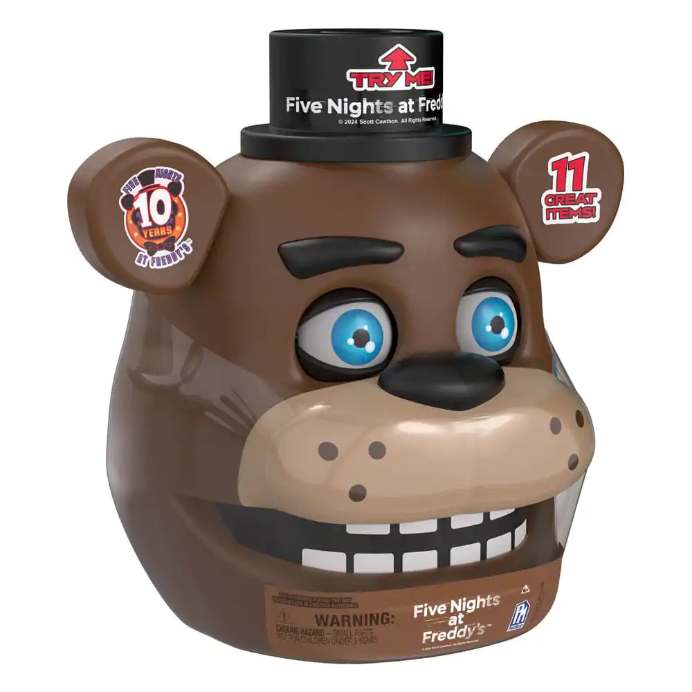 Five Nights at Freddy's Animatronic Figure Freddy Alive Head Balíček fotografii produktu