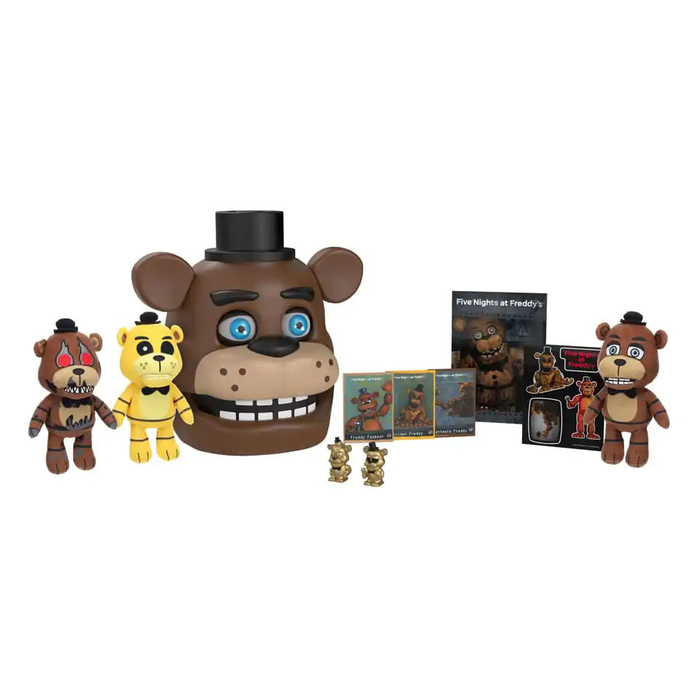 Five Nights at Freddy's Animatronic Figure Freddy Alive Head Balíček fotografii produktu