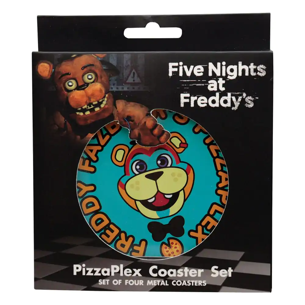 Five Nights at Freddy's Coaster 4-Pack Potištěné Podtácky pod nápoje fotografii produktu