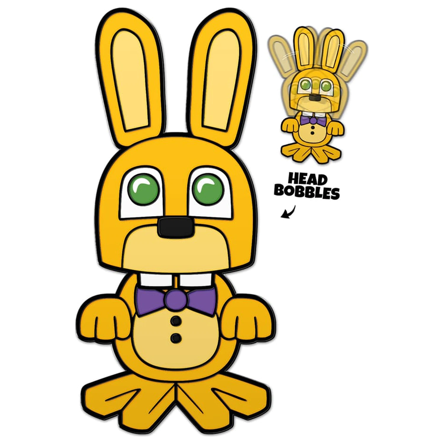 Five Nights at Freddy´s Bobble Pin odznak Spring Bonnie 5 cm fotografii produktu