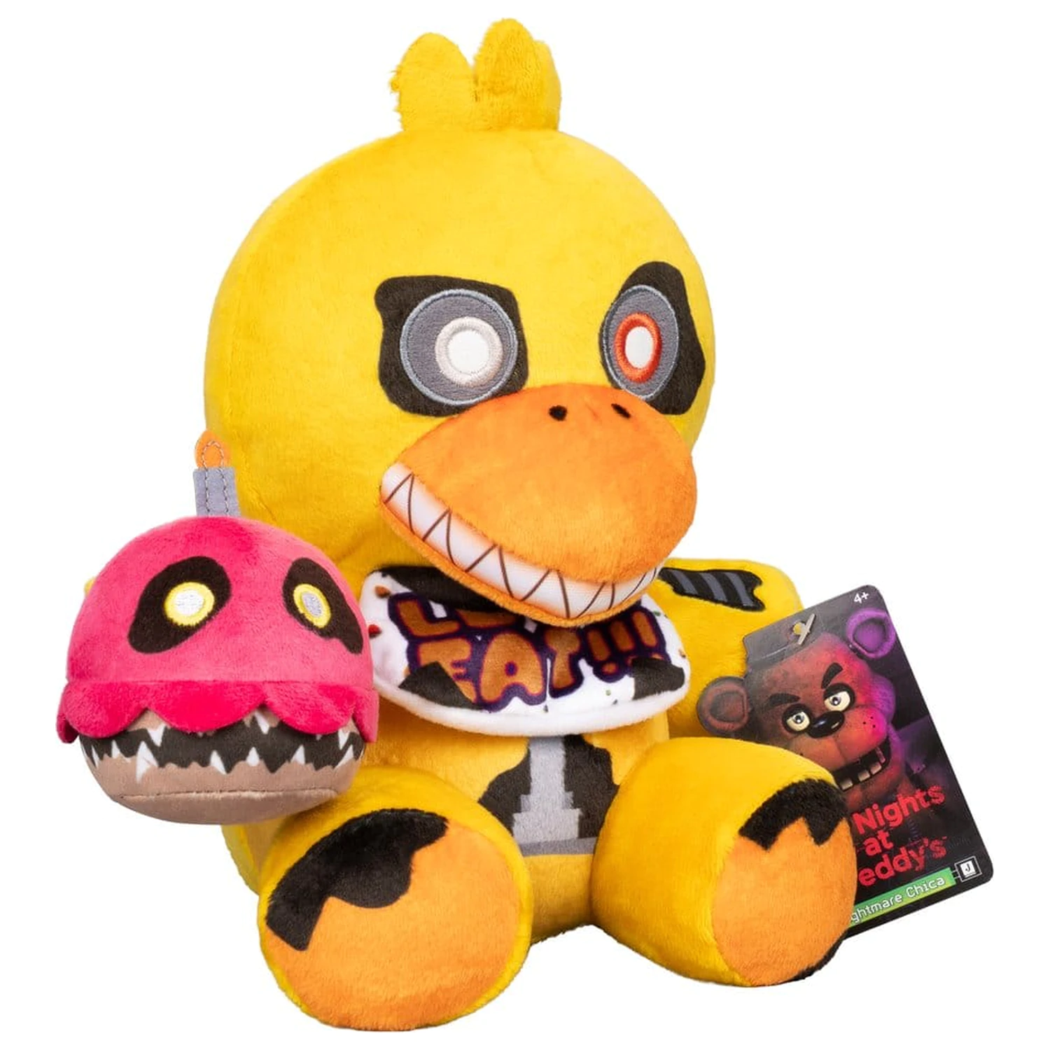 Five Nights at Freddy's Core Plyšová Nightmare Chica (FNAF 4) 20 cm fotografii produktu