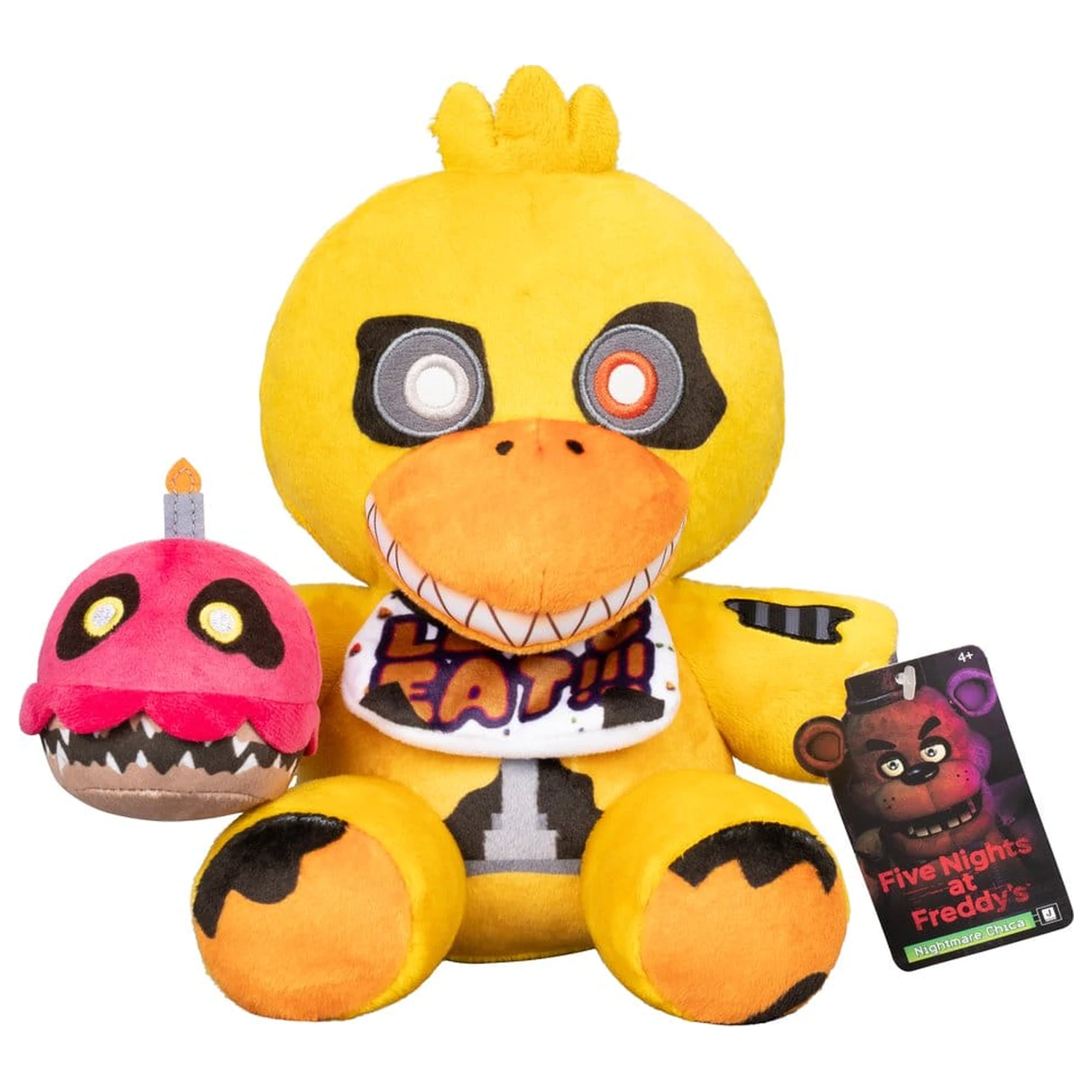 Five Nights at Freddy's Core Plyšová Nightmare Chica (FNAF 4) 20 cm fotografii produktu