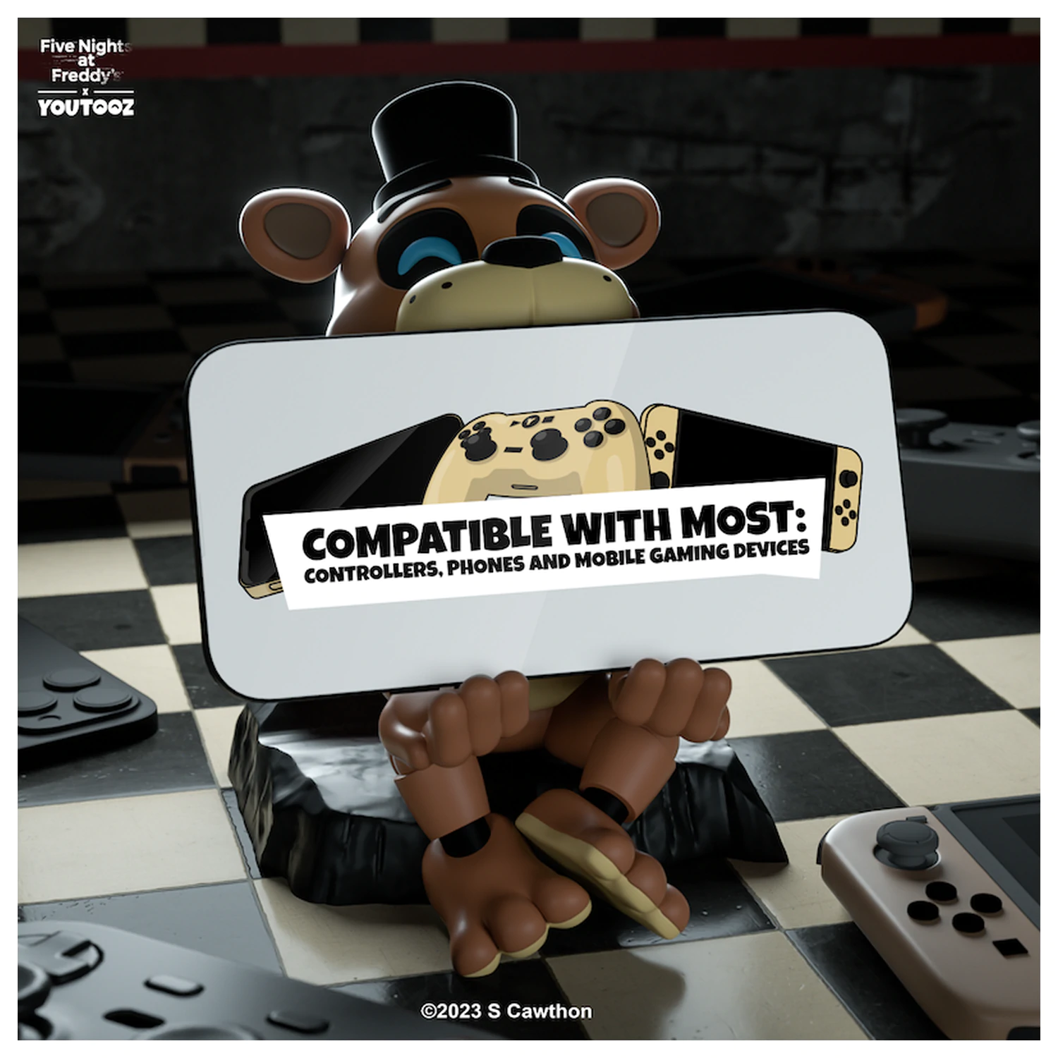 Five Nights at Freddy's Freddy stojánek na zařízení 20 cm fotografii produktu