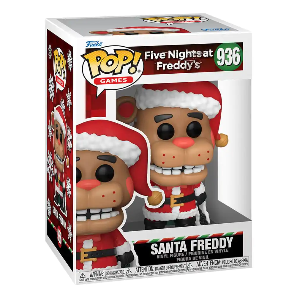 Five Nights at Freddy's POP! Games vinylová figurka sváteční Freddy Fazbear 9 cm fotografii produktu