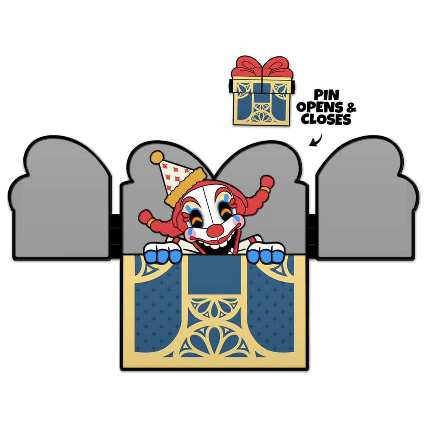 Five Nights at Freddy´s odznak Pin Badge Jackie Reveal 5 cm fotografii produktu