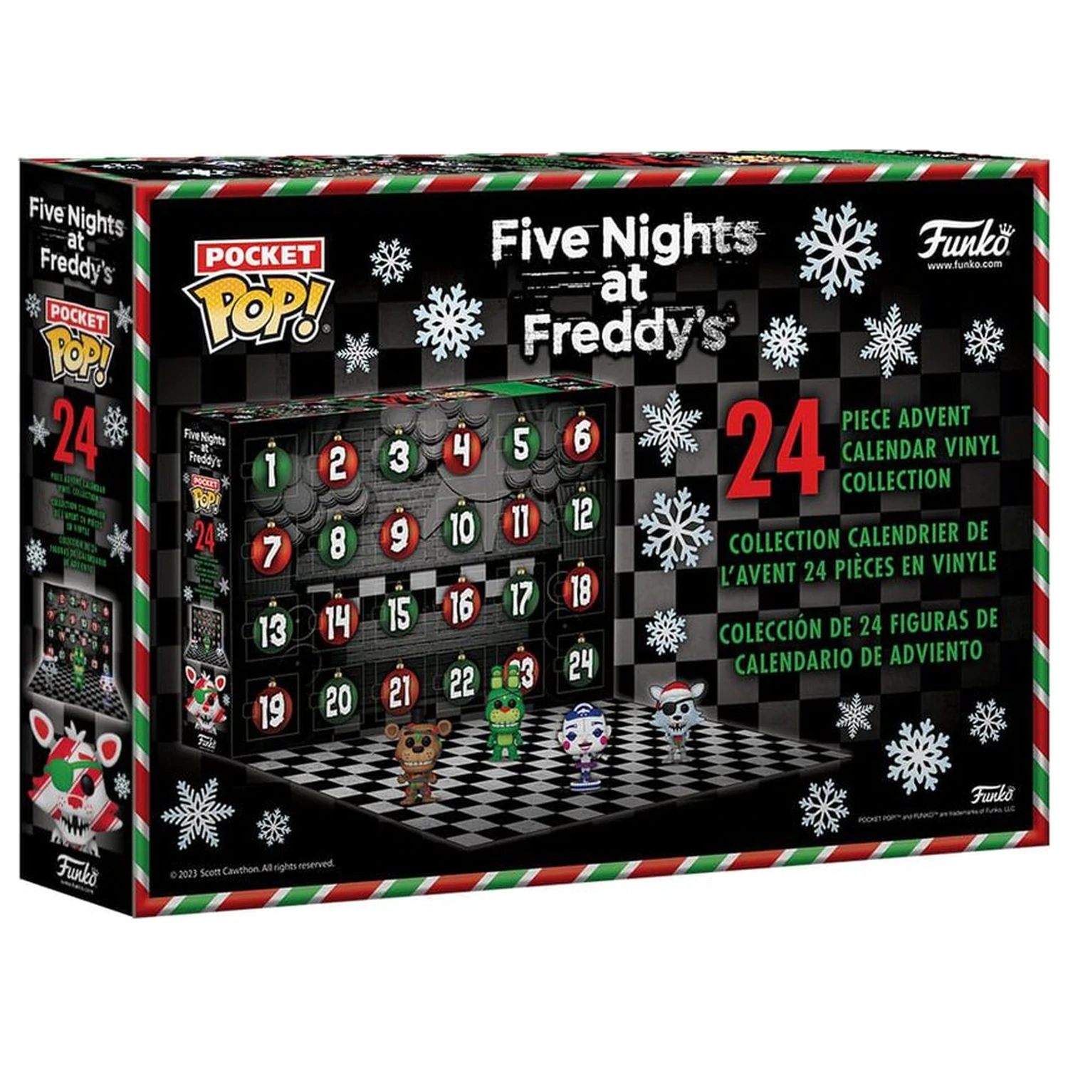 Five Nights at Freddy's Pocket POP! adventní kalendář fotografii produktu