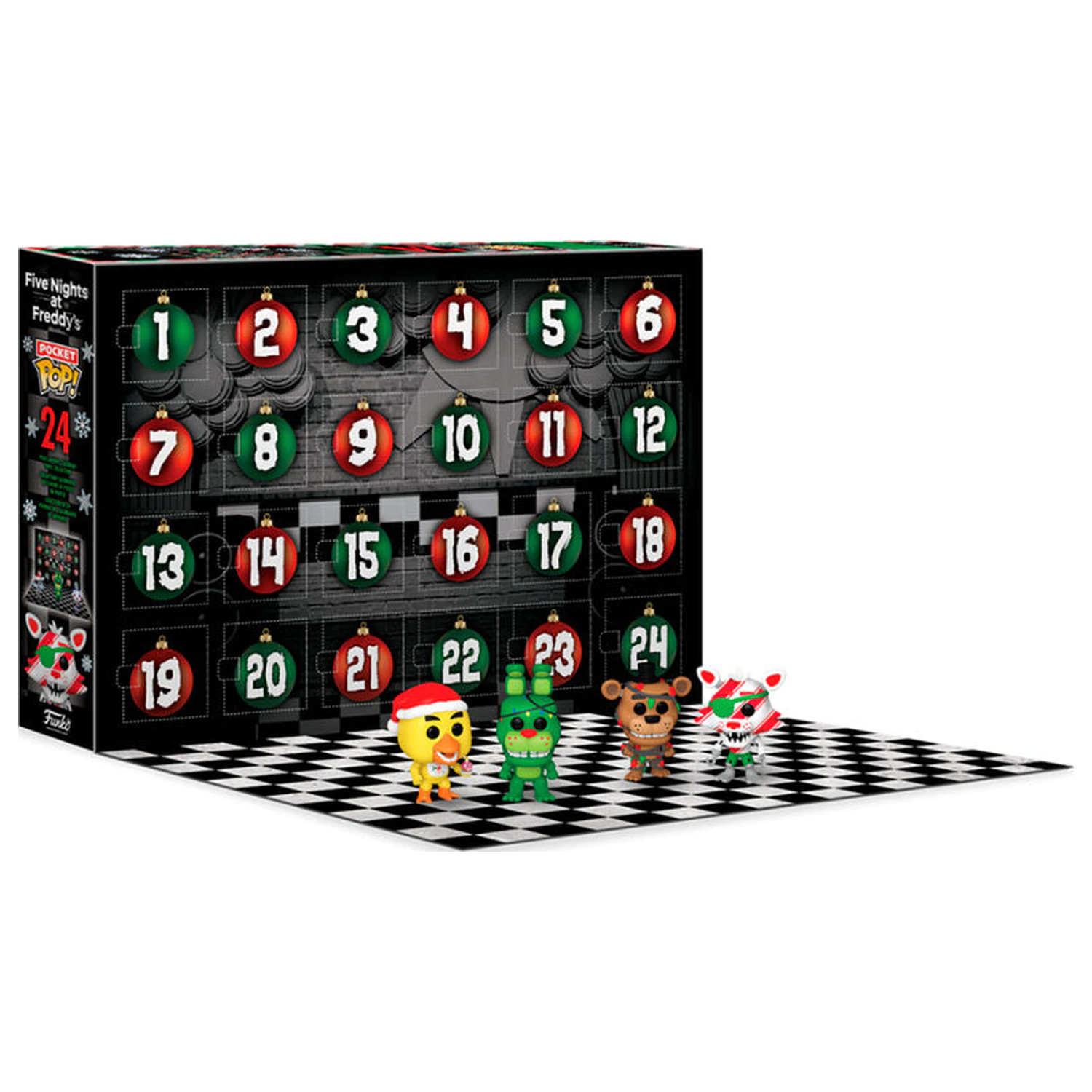 Five Nights at Freddy's Pocket POP! adventní kalendář fotografii produktu