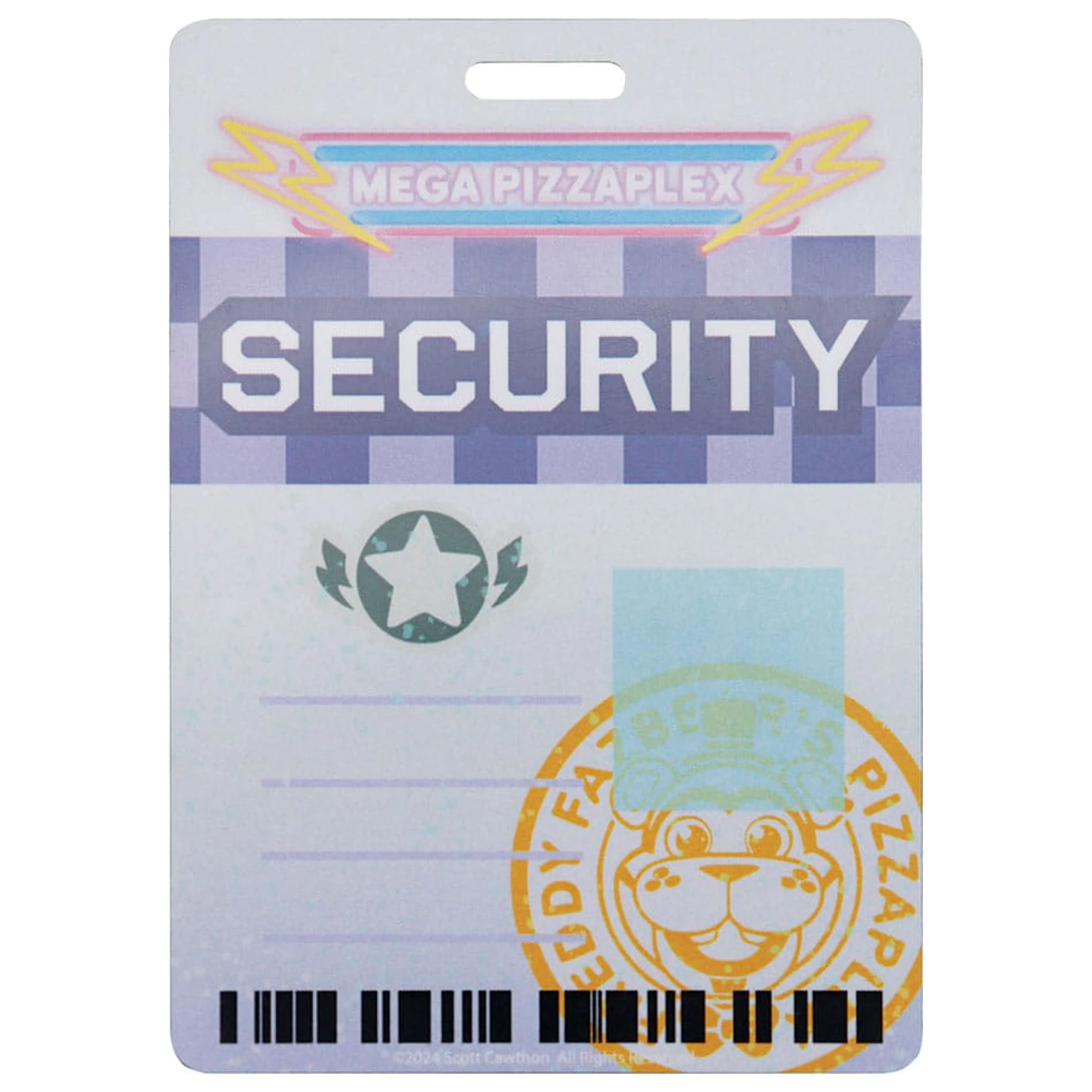 Five Nights at Freddy´s Replika Bezpečnostní Odznak Starověká Mosaz Edice fotografii produktu