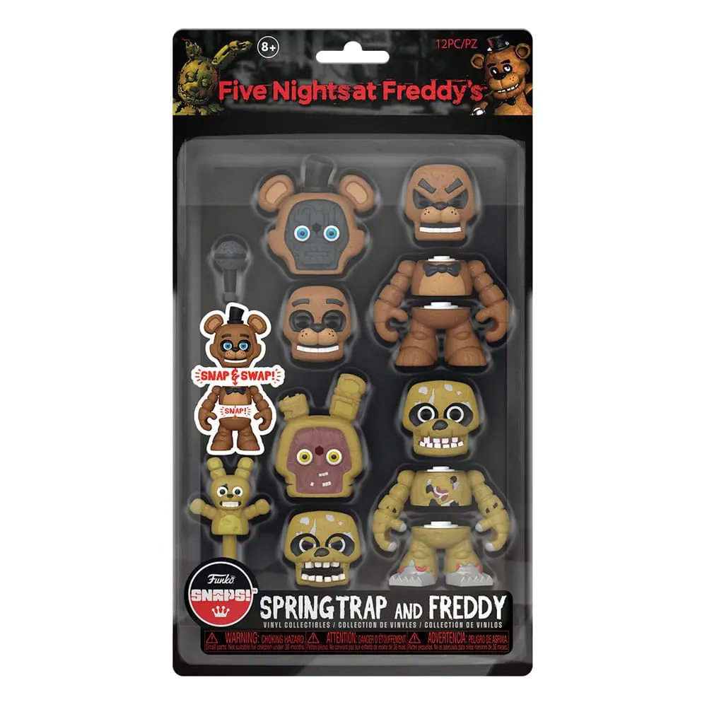 Five Nights at Freddy's akční figurky s kloubovým mechanismem Freddy a Springtrap 9 cm fotografii produktu