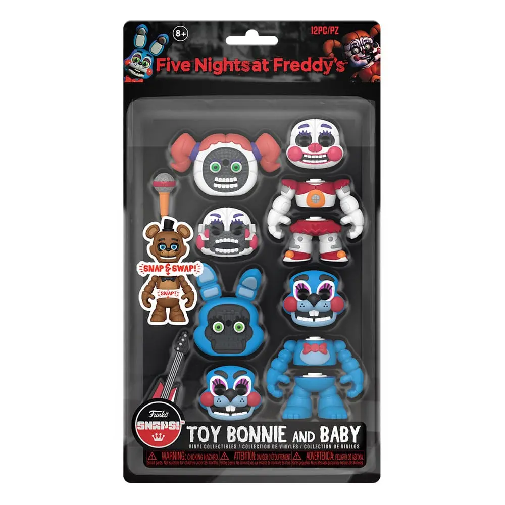 Five Nights at Freddy's Skládací Akční Figurky Toy Bonnie & Baby 9 cm fotografii produktu