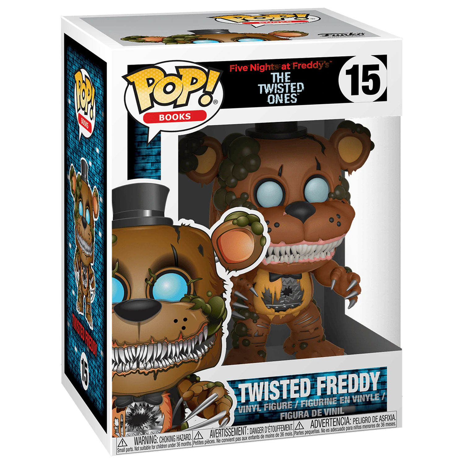 Five Nights at Freddy's The Twisted Ones Funko POP! Knihy vinylová figurka Twisted Freddy 9 cm fotografii produktu
