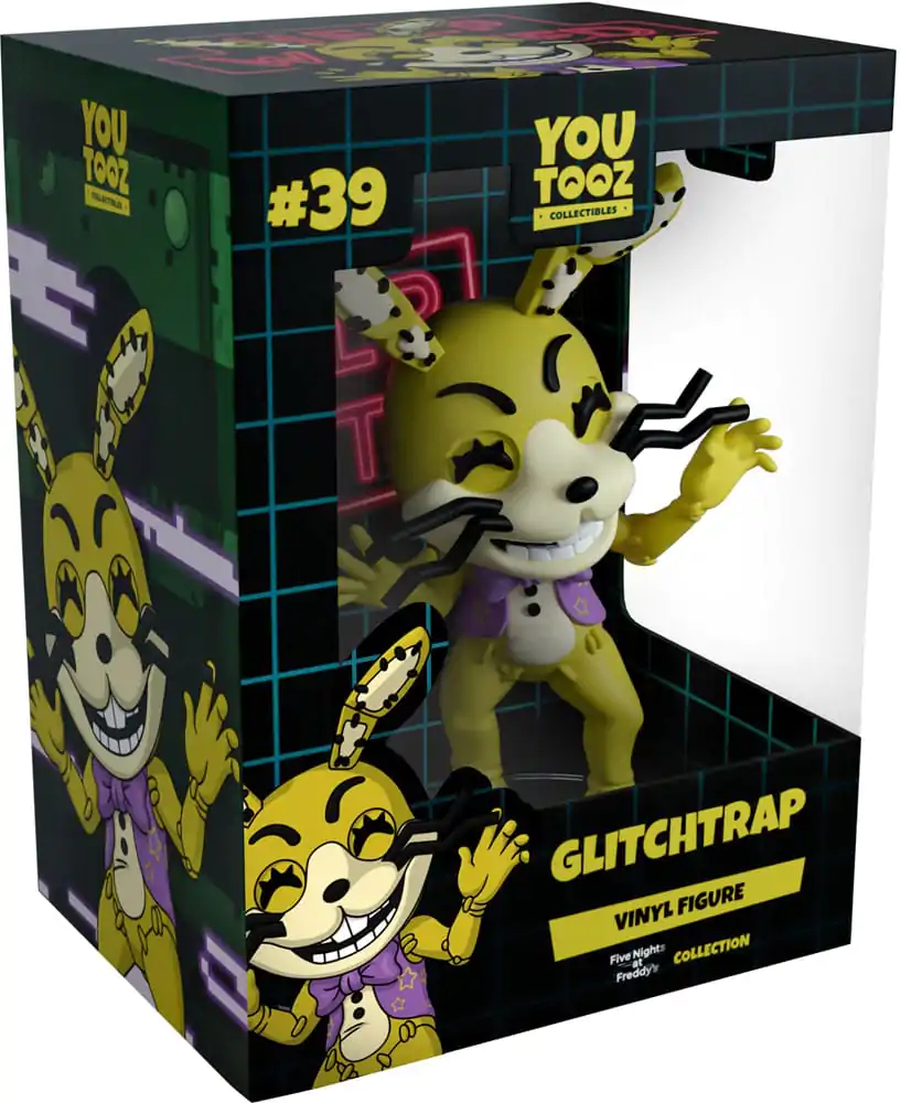 Five Nights at Freddy's Vinyl Figure Glitchtrap 11 cm fotografii produktu