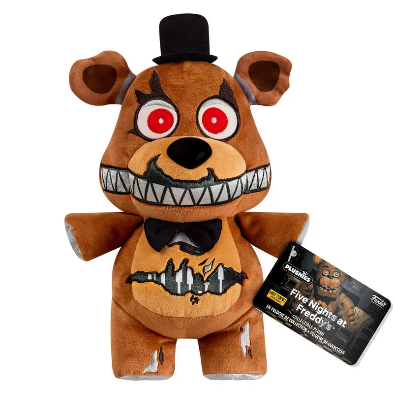 Five Nights at Freddys Nightmare Freddy plyšová hračka 25 cm fotografii produktu