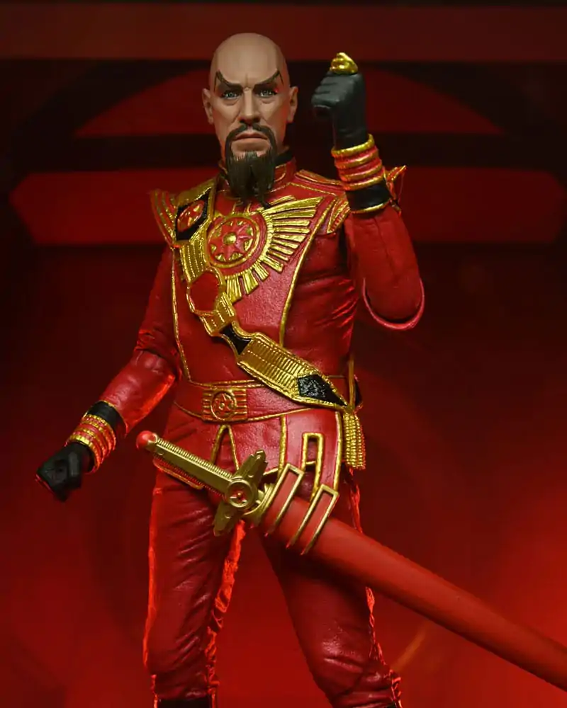 Flash Gordon (1980) akční figurka Ultimate Ming (Red Military Outfit) 18 cm fotografii produktu