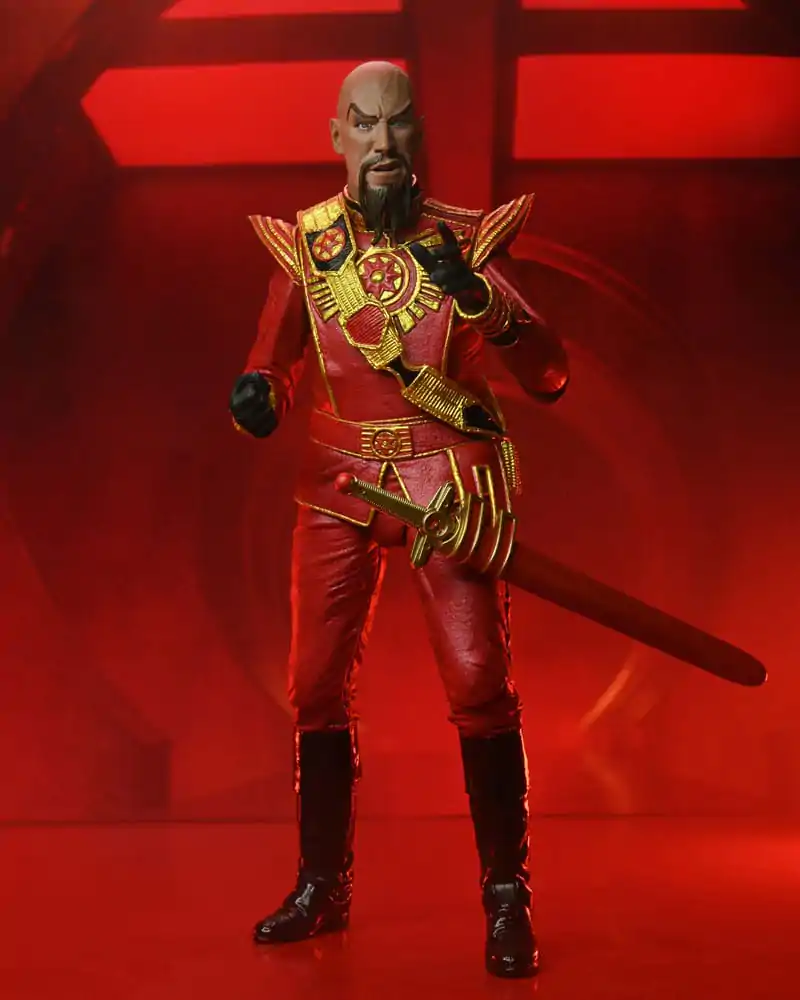 Flash Gordon (1980) akční figurka Ultimate Ming (Red Military Outfit) 18 cm fotografii produktu