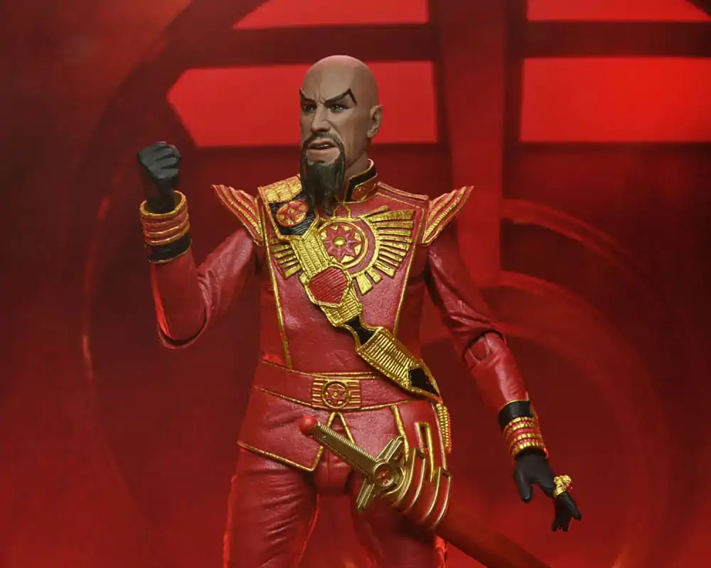 Flash Gordon (1980) akční figurka Ultimate Ming (Red Military Outfit) 18 cm fotografii produktu