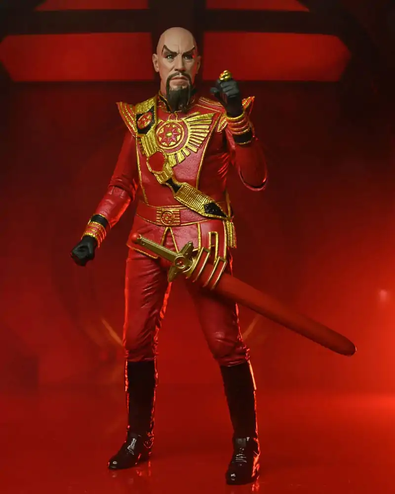 Flash Gordon (1980) akční figurka Ultimate Ming (Red Military Outfit) 18 cm fotografii produktu