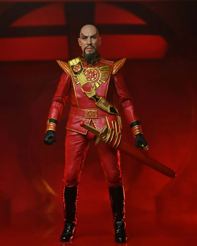 Flash Gordon (1980) akční figurka Ultimate Ming (Red Military Outfit) 18 cm fotografii produktu