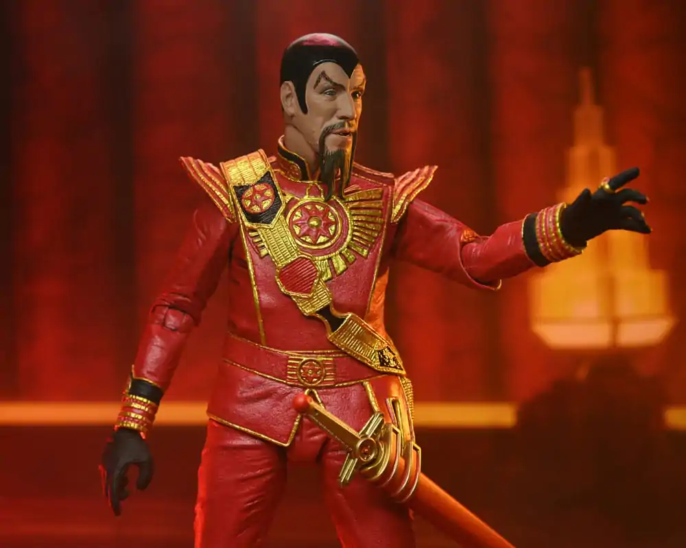 Flash Gordon (1980) akční figurka Ultimate Ming (Red Military Outfit) 18 cm fotografii produktu