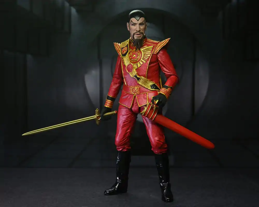 Flash Gordon (1980) akční figurka Ultimate Ming (Red Military Outfit) 18 cm fotografii produktu