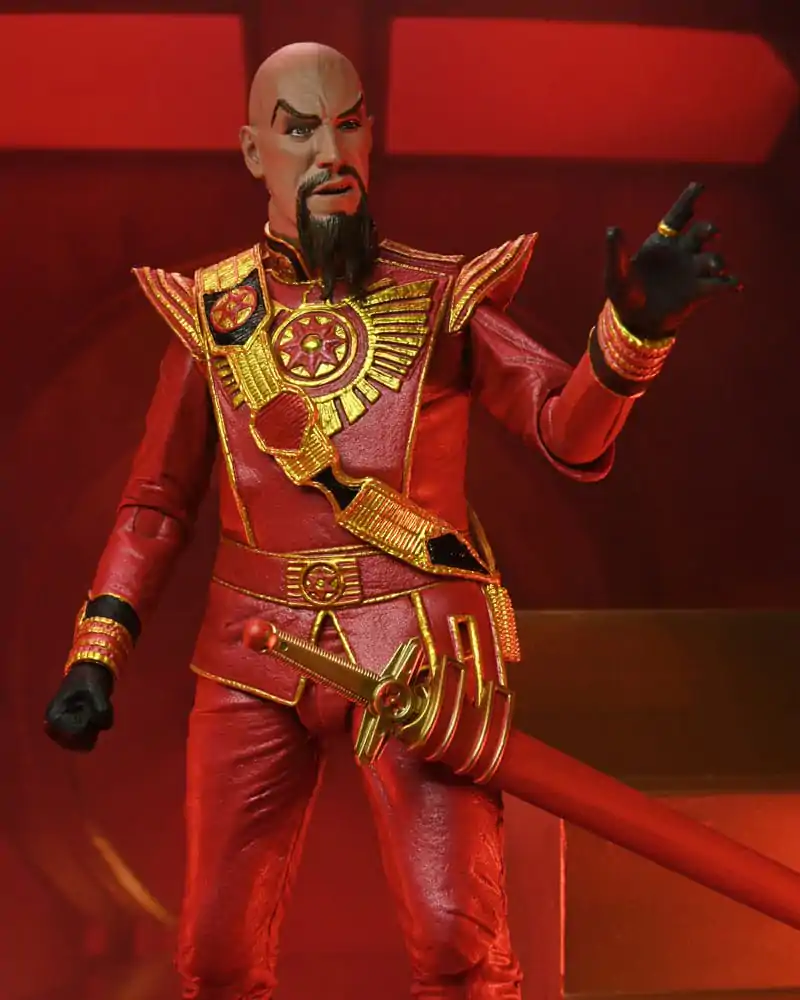 Flash Gordon (1980) akční figurka Ultimate Ming (Red Military Outfit) 18 cm fotografii produktu