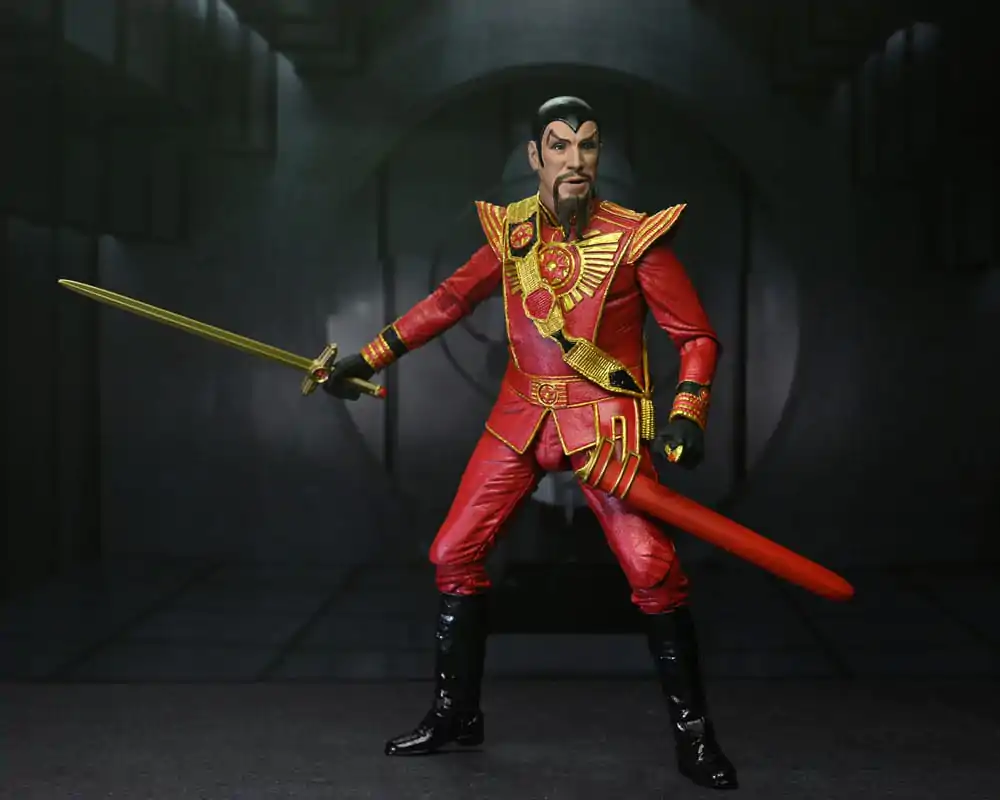 Flash Gordon (1980) akční figurka Ultimate Ming (Red Military Outfit) 18 cm fotografii produktu