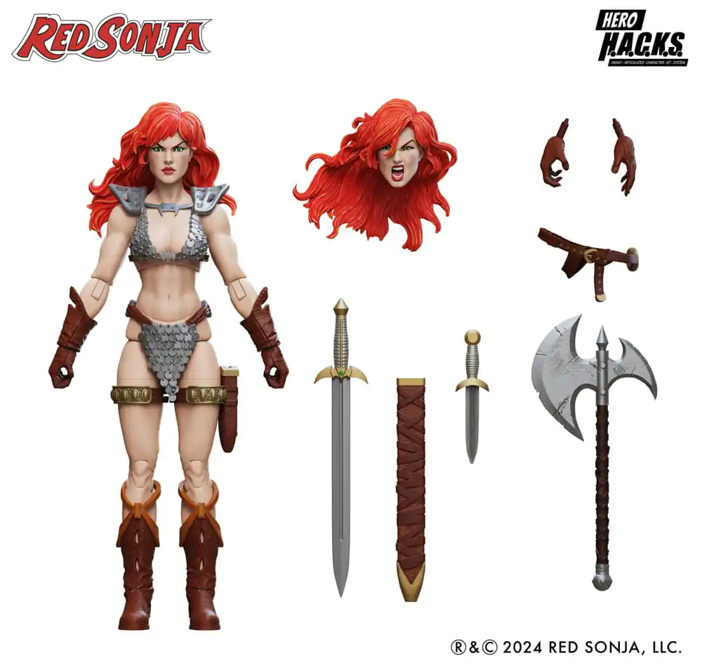 Red Sonja Hero H.A.C.K.S. Akční figurka Red Sonja fotografii produktu