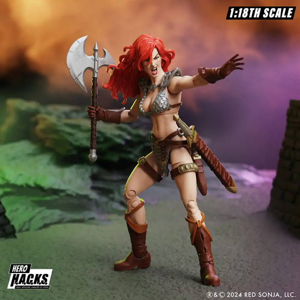 Red Sonja Hero H.A.C.K.S. Akční figurka Red Sonja fotografii produktu