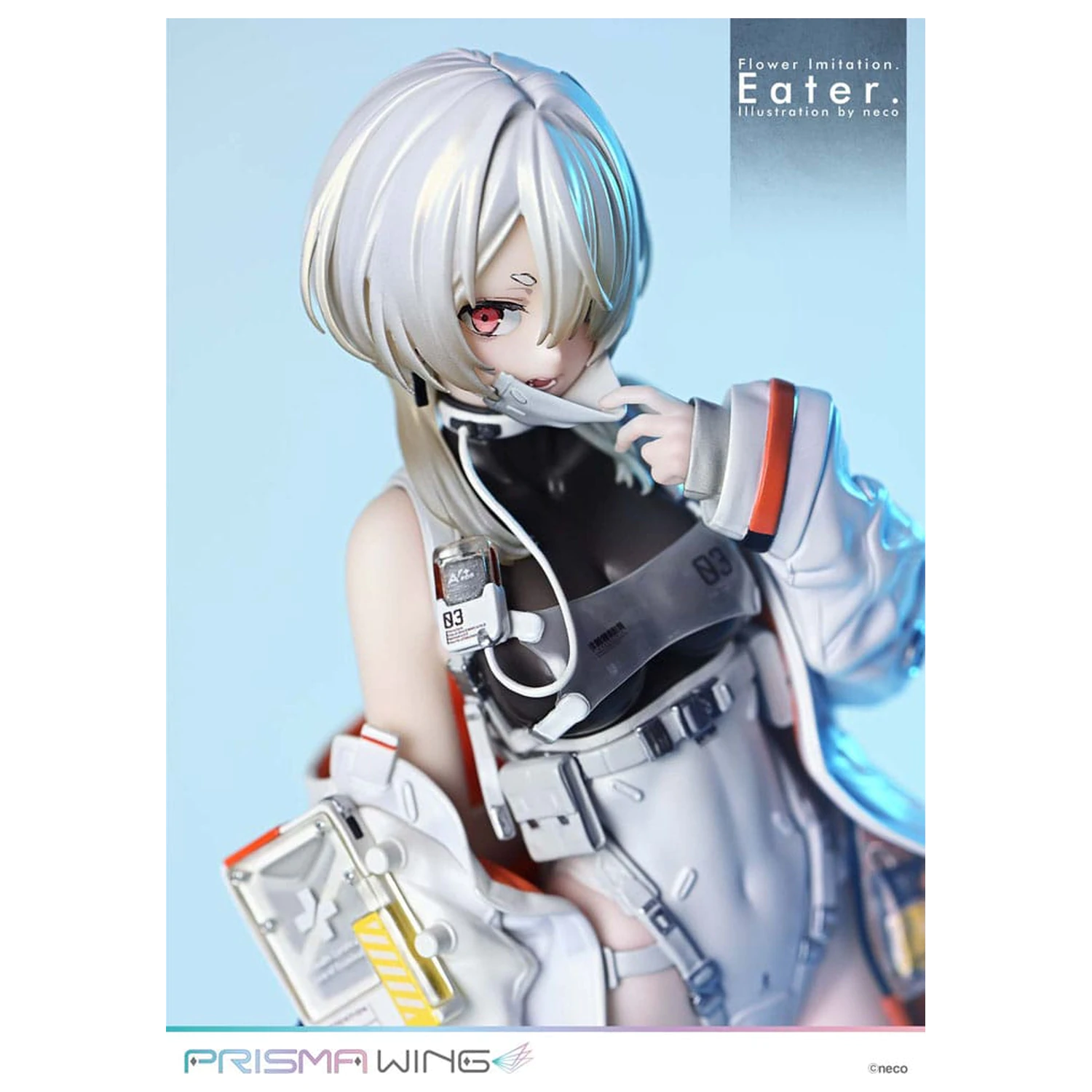 Flower Imitation Prisma Wing PVC soška 1/7 Eater Illustration by neco 32 cm fotografii produktu