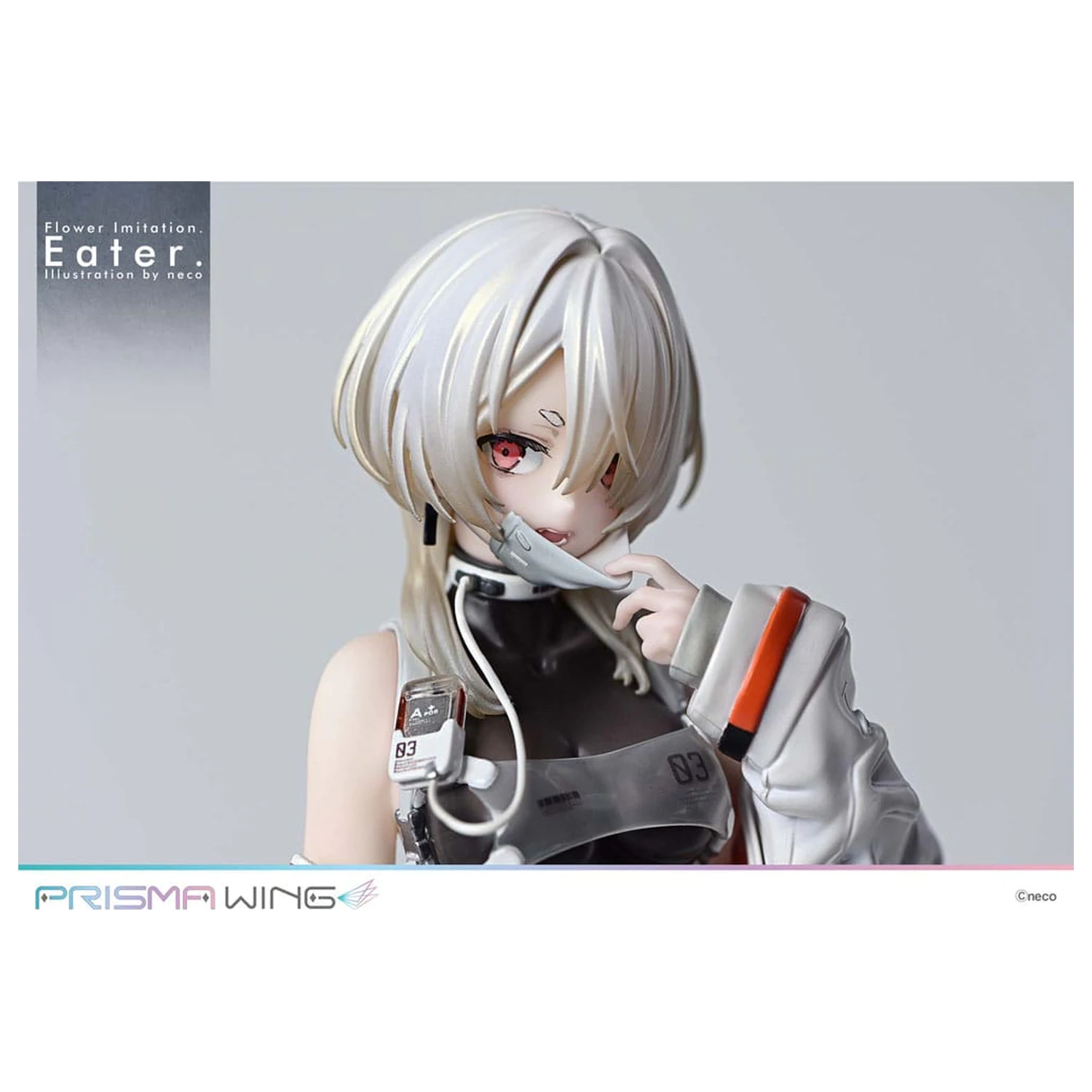 Flower Imitation Prisma Wing PVC soška 1/7 Eater Illustration by neco 32 cm fotografii produktu