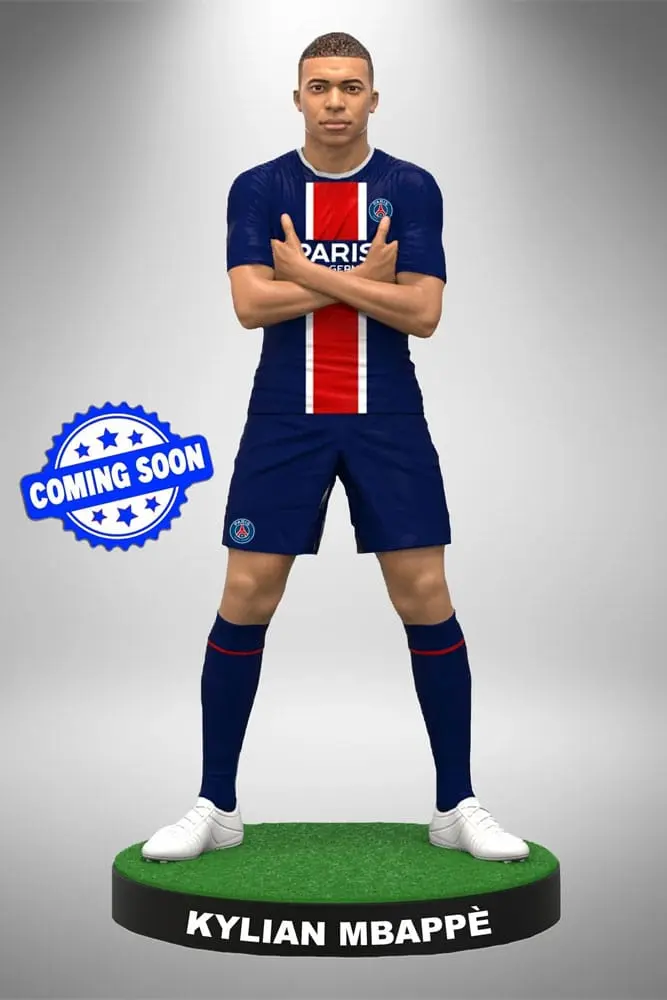 Fotbalová Resinová Soška 1/3 Paris Saint-Germain (Kylian Mbappe) 60 cm fotografii produktu